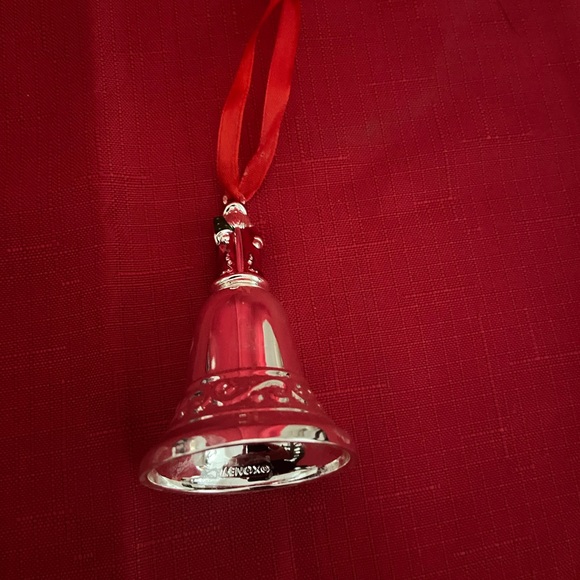 Lenox Santa Bell Ornament 3” - Picture 2 of 3